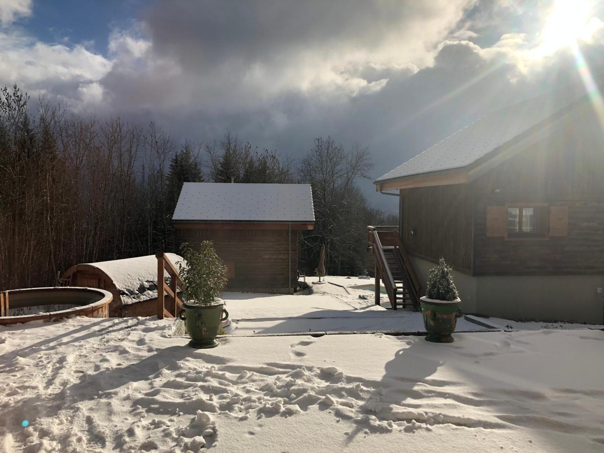 Les Chalets De Ludran Viuz-en-Sallaz ภายนอก รูปภาพ