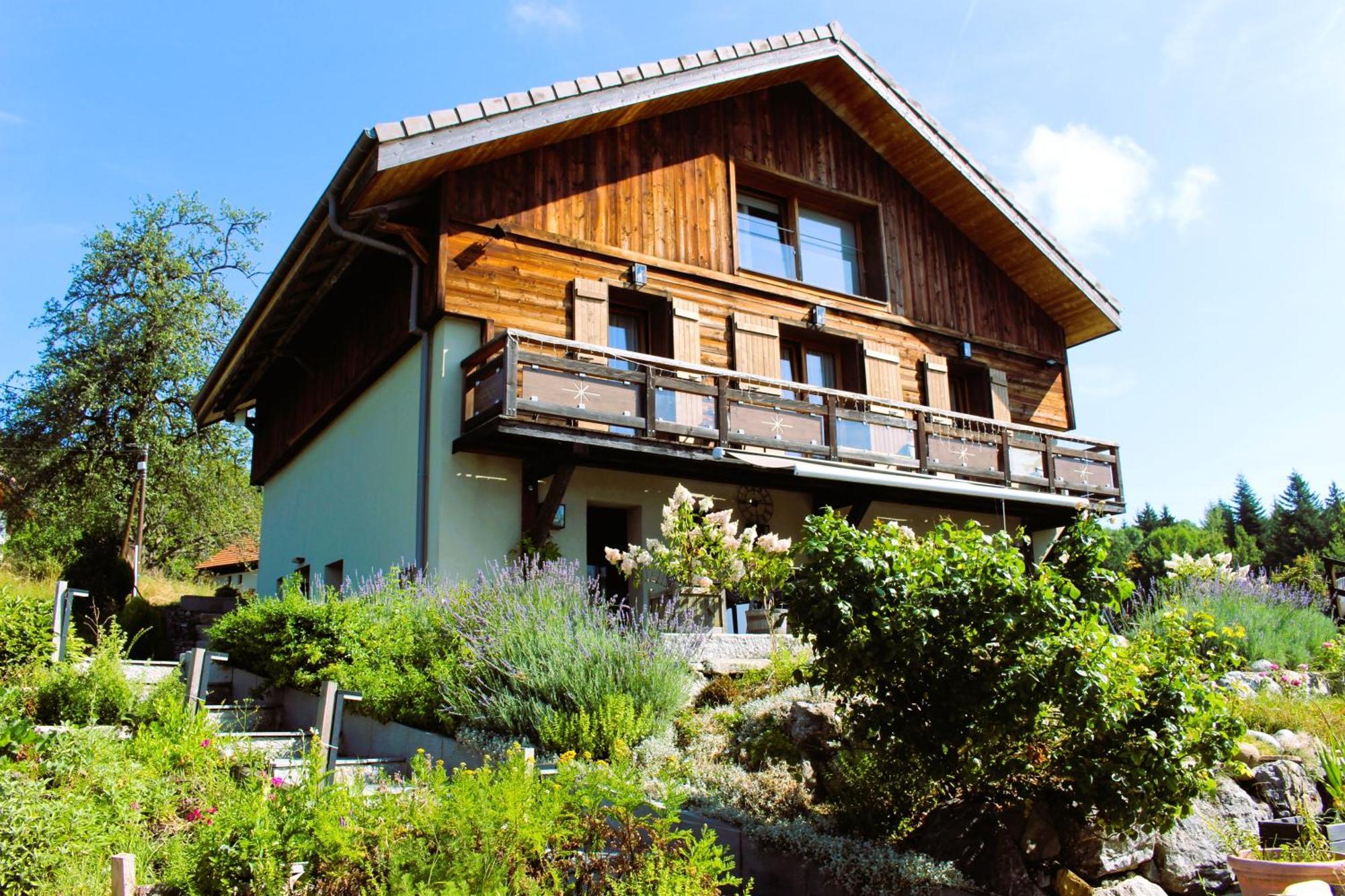 Les Chalets De Ludran Viuz-en-Sallaz ภายนอก รูปภาพ